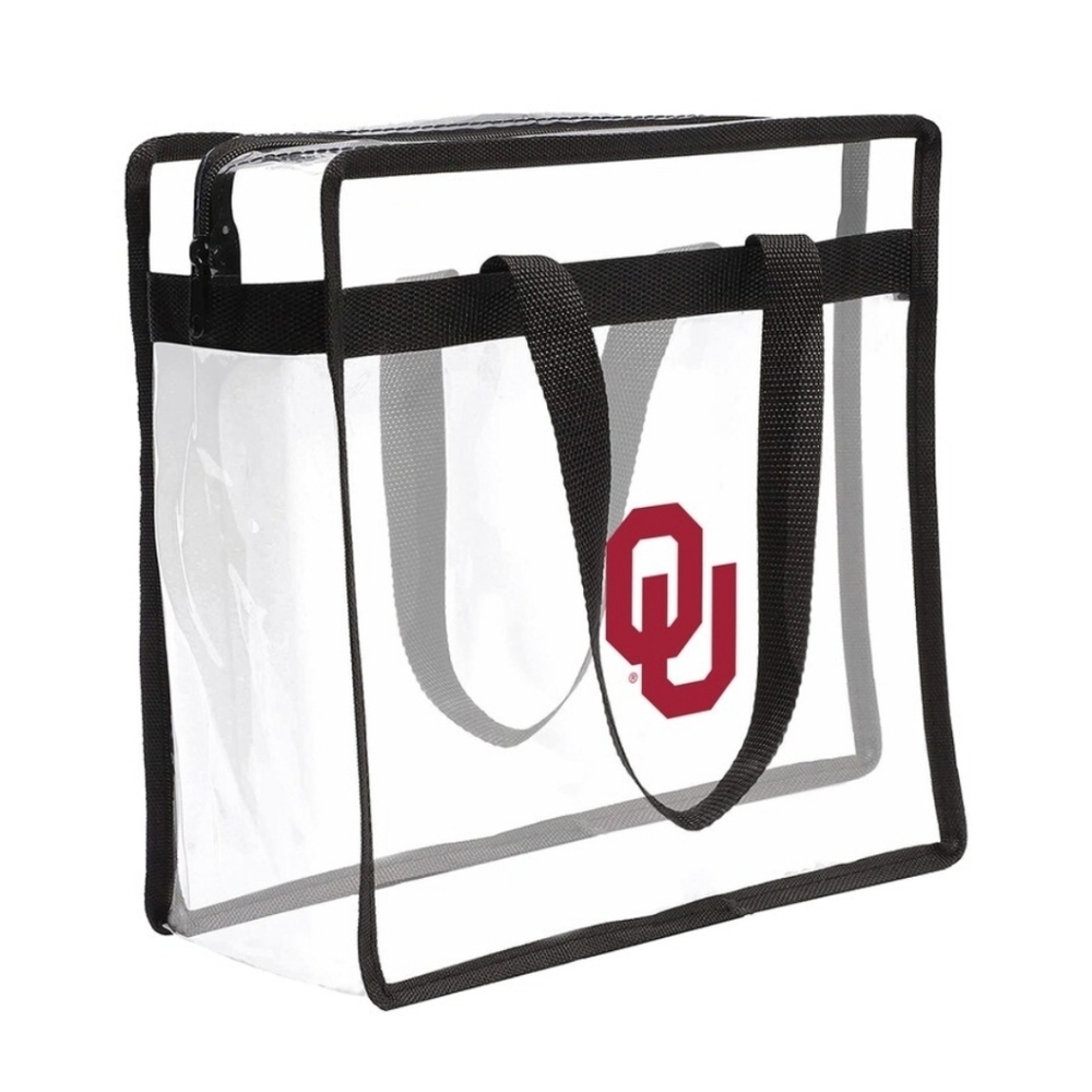 Oklahoma Sooner Clear Tote Bag